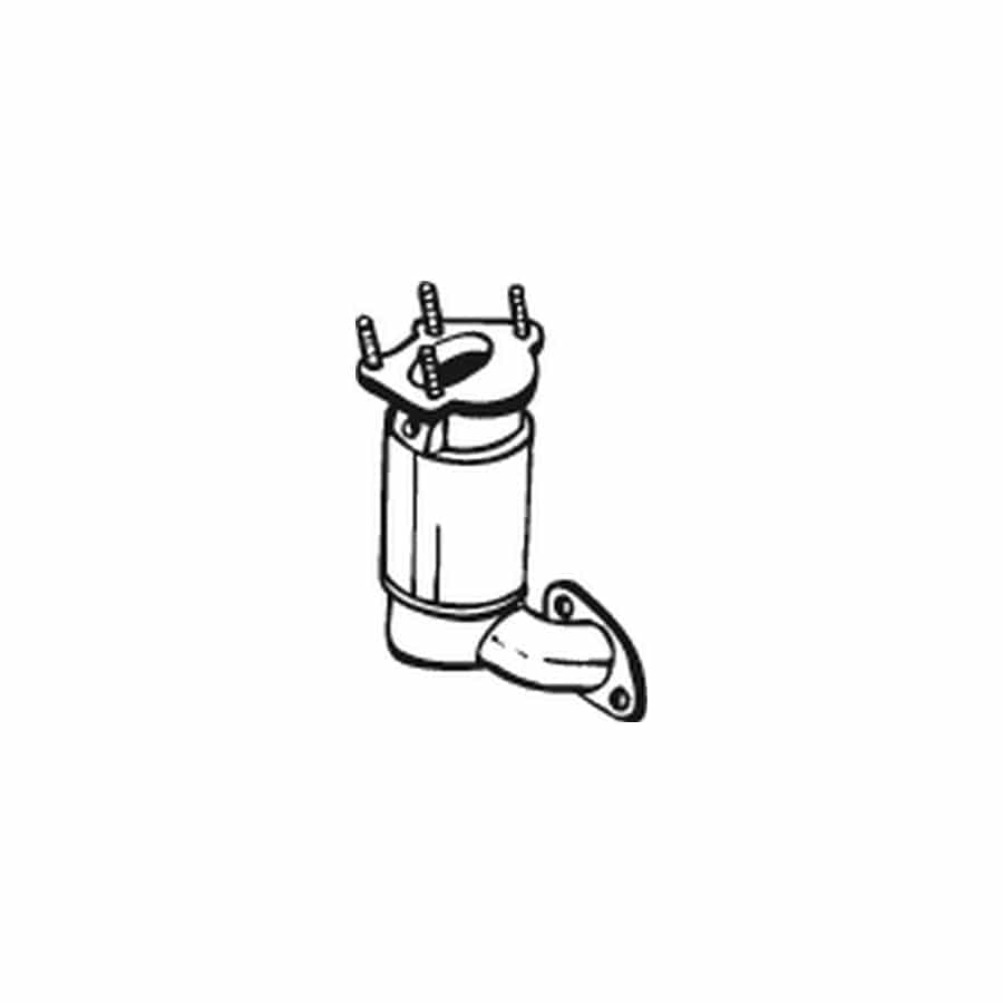 Bosal 099-236 Catalytic Converter for Hyundai Amica / Atoz (MX)
