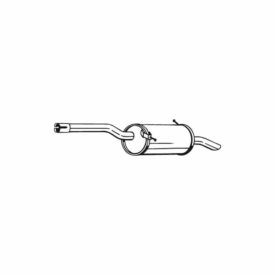 Bosal 135-103 Rear Silencer