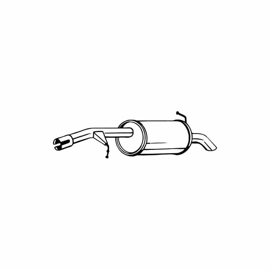 Bosal 135-113 Rear Silencer