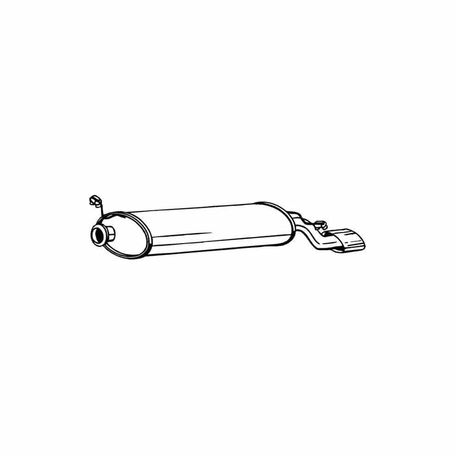 Bosal 135-217 Rear Silencer for Citroen Zx Hatchback (N2)
