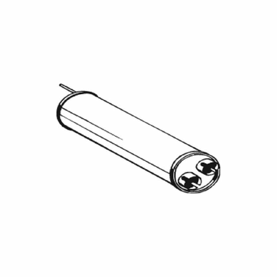 Bosal 135-493 Middle Silencer for Citroen Bx
