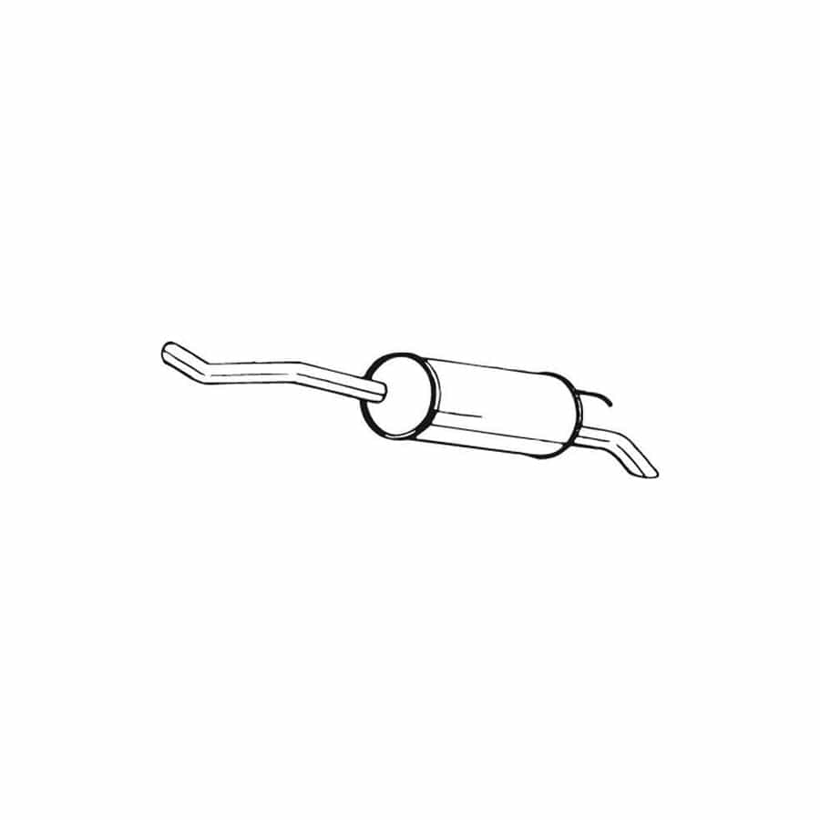 Bosal 135-495 Rear Silencer for Citroen Bx Hatchback