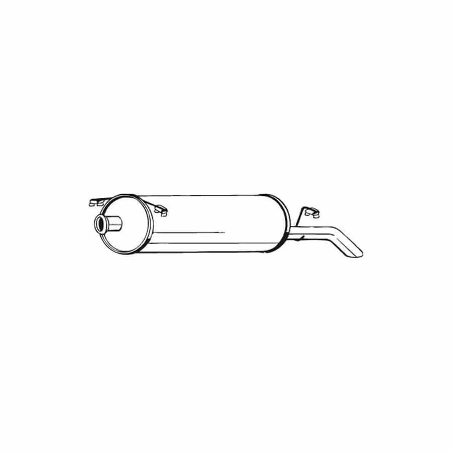 Bosal 135-693 Rear Silencer for Citroen Xantia Estate (X1, X2)