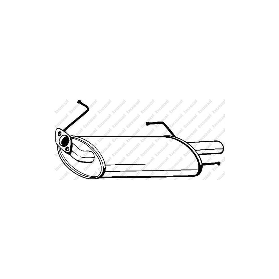 Bosal 145-229 Rear Silencer for Nissan Primera Estate (W10)