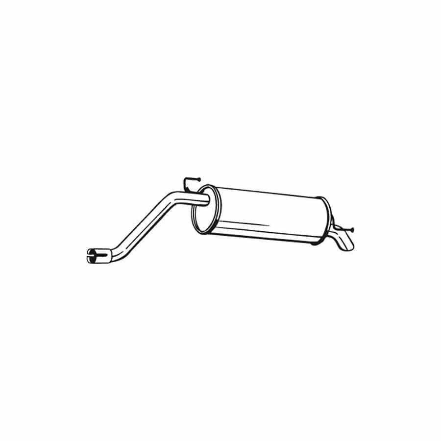 Bosal 148-165 Rear Silencer