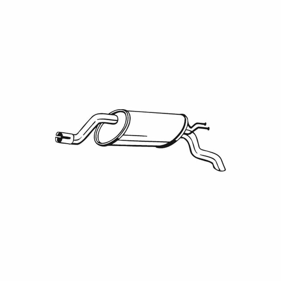 Bosal 148-195 Rear Silencer