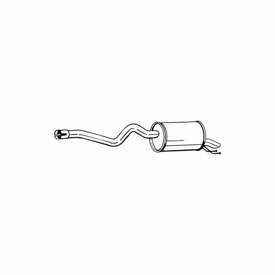 Bosal 148-205 Rear Silencer for Fiat Doblo