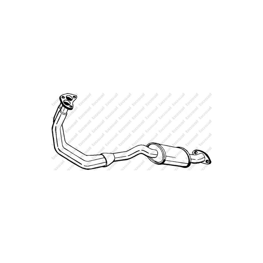 Bosal 154-033 Front Silencer for Ford Escort