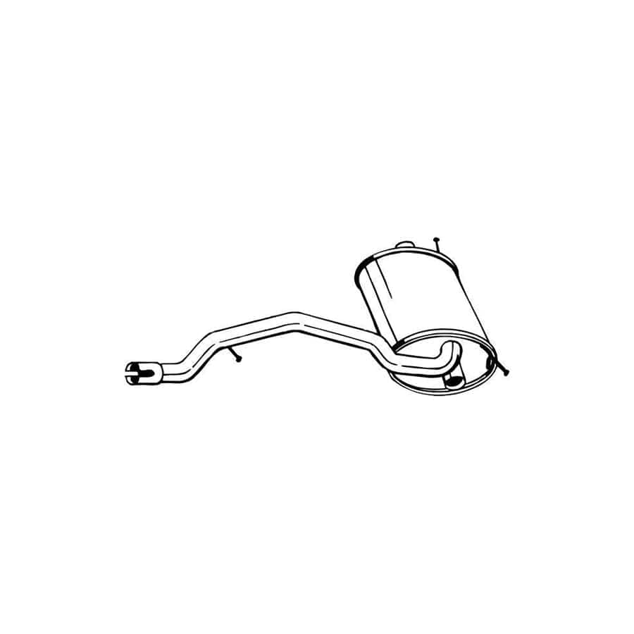 Bosal 154-491 Rear Silencer for Ford Kuga