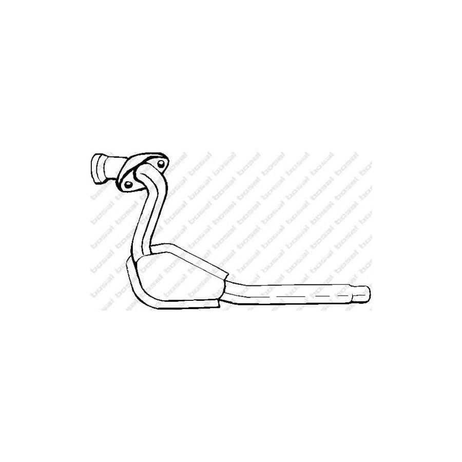 Bosal 154-653 Front Silencer for Ford Capri III (Gecp)