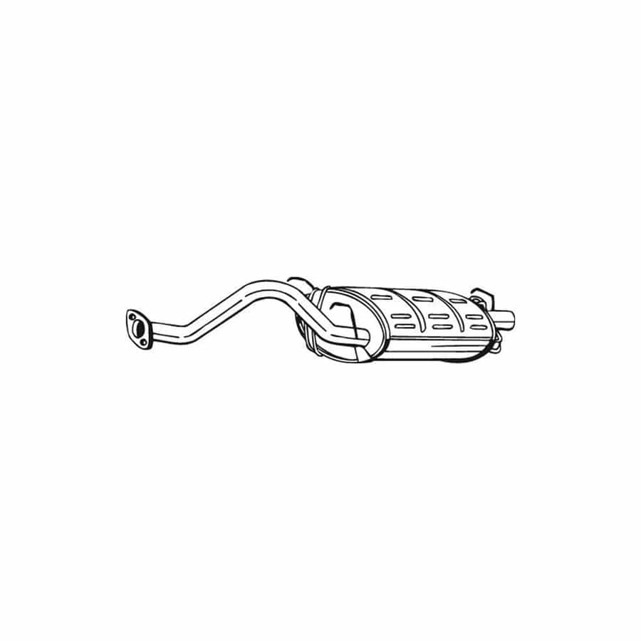 Bosal 163-349 Rear Silencer for Honda CIVIC