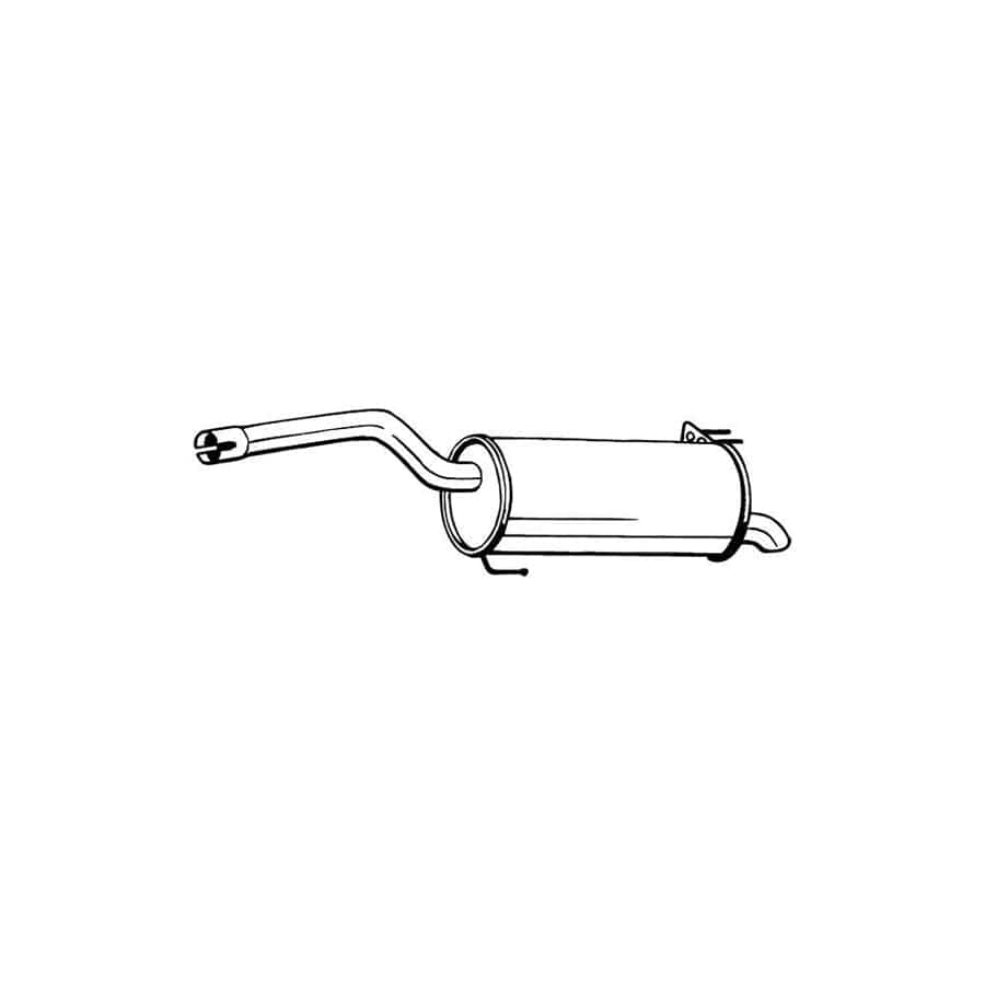 Bosal 165-075 Rear Silencer for Hyundai I20
