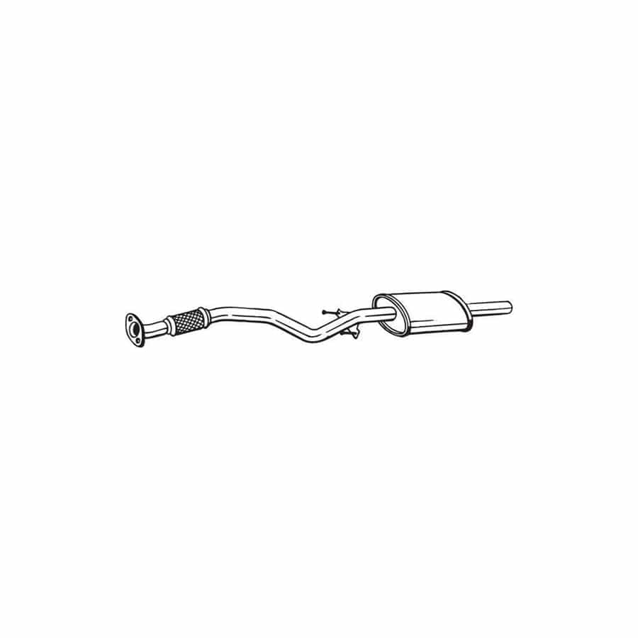 Bosal 165-091 Middle Silencer for Hyundai H100