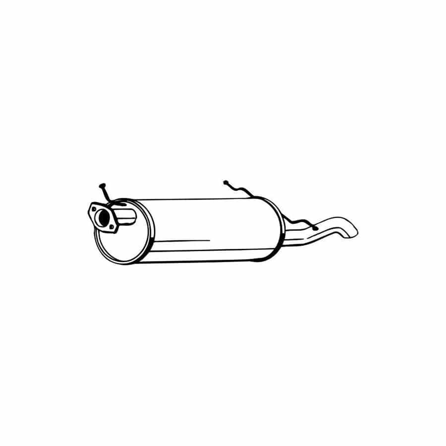 Bosal 171-577 Rear Silencer for Mazda 626 V Estate (Gw)