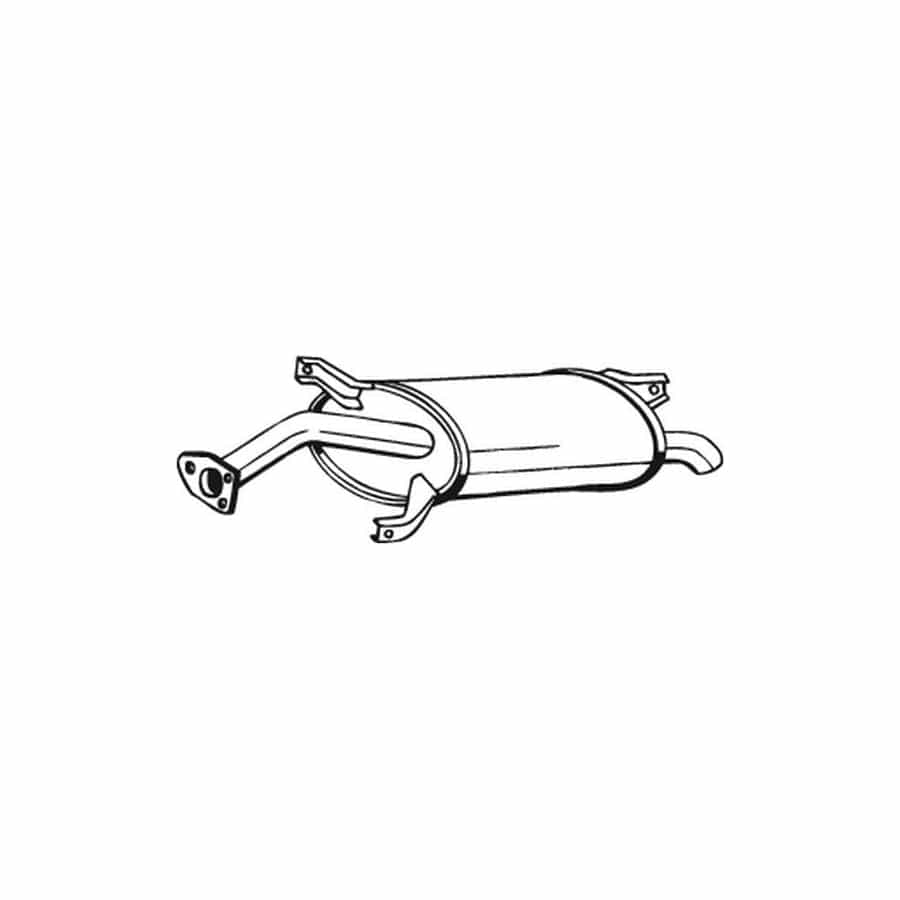 Bosal 177-001 Rear Silencer for Mitsubishi Carisma