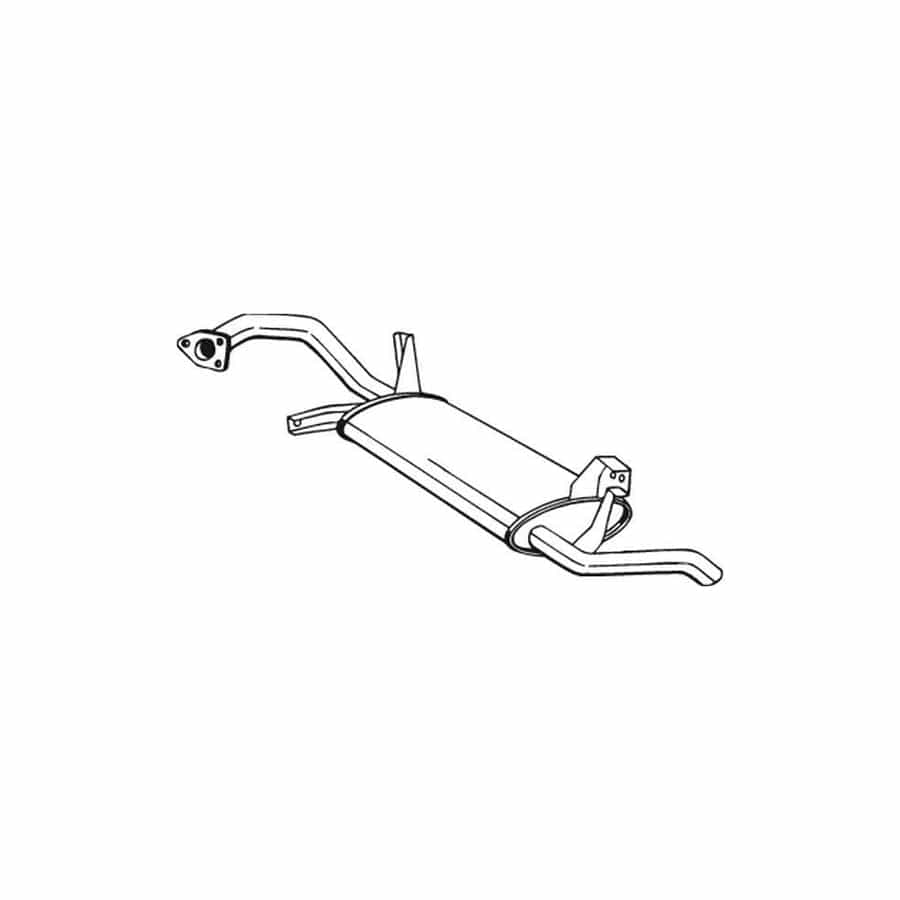 Bosal 177-105 Rear Silencer for Mitsubishi Space Star (Dg_A)