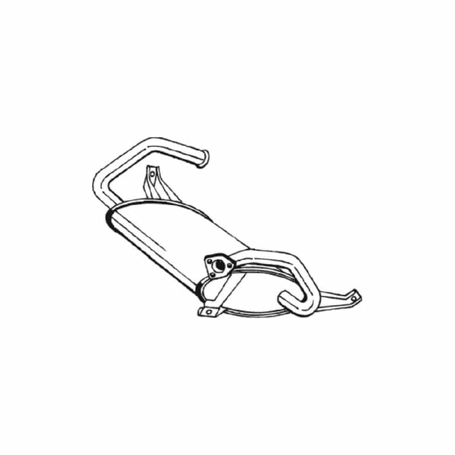 Bosal 177-275 Rear Silencer for Mitsubishi Colt