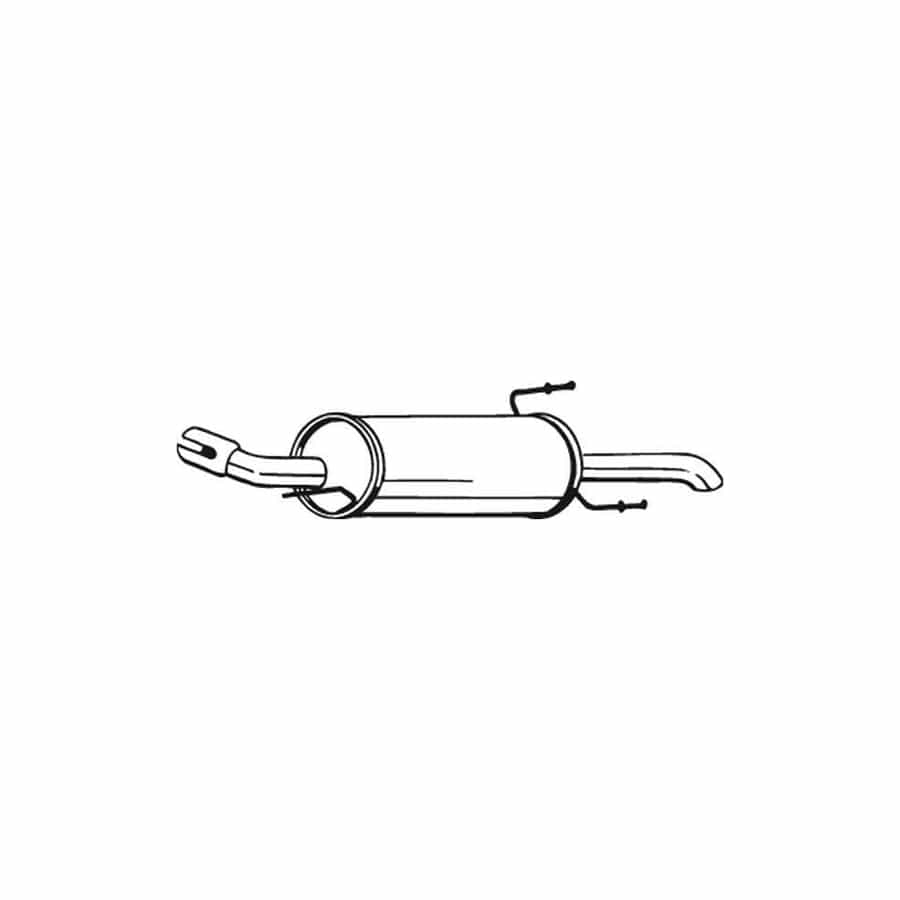 Bosal 185-287 Rear Silencer