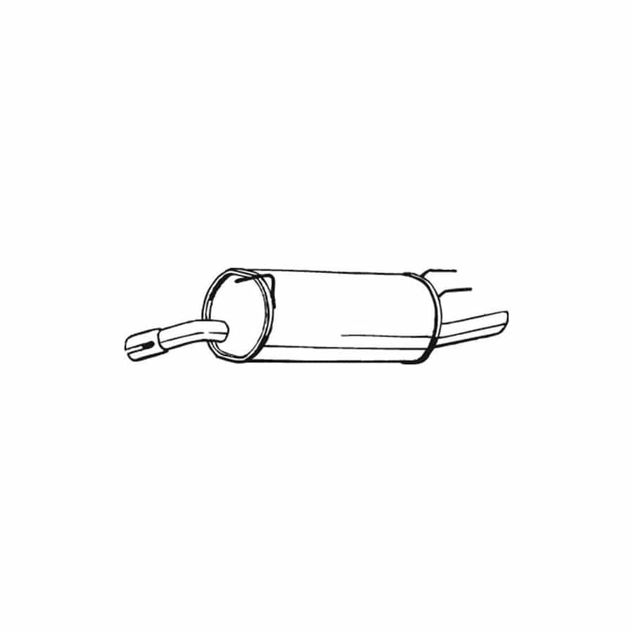 Bosal 185-357 Rear Silencer