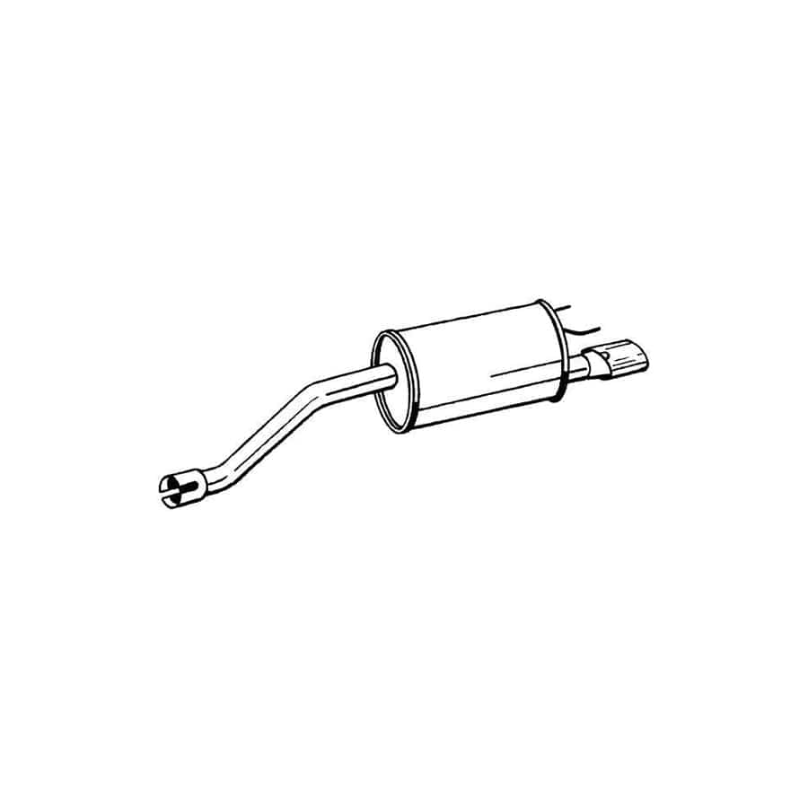 Bosal 185-367 Rear Silencer