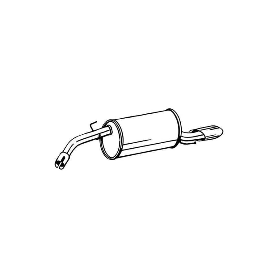 Bosal 185-597 Rear Silencer