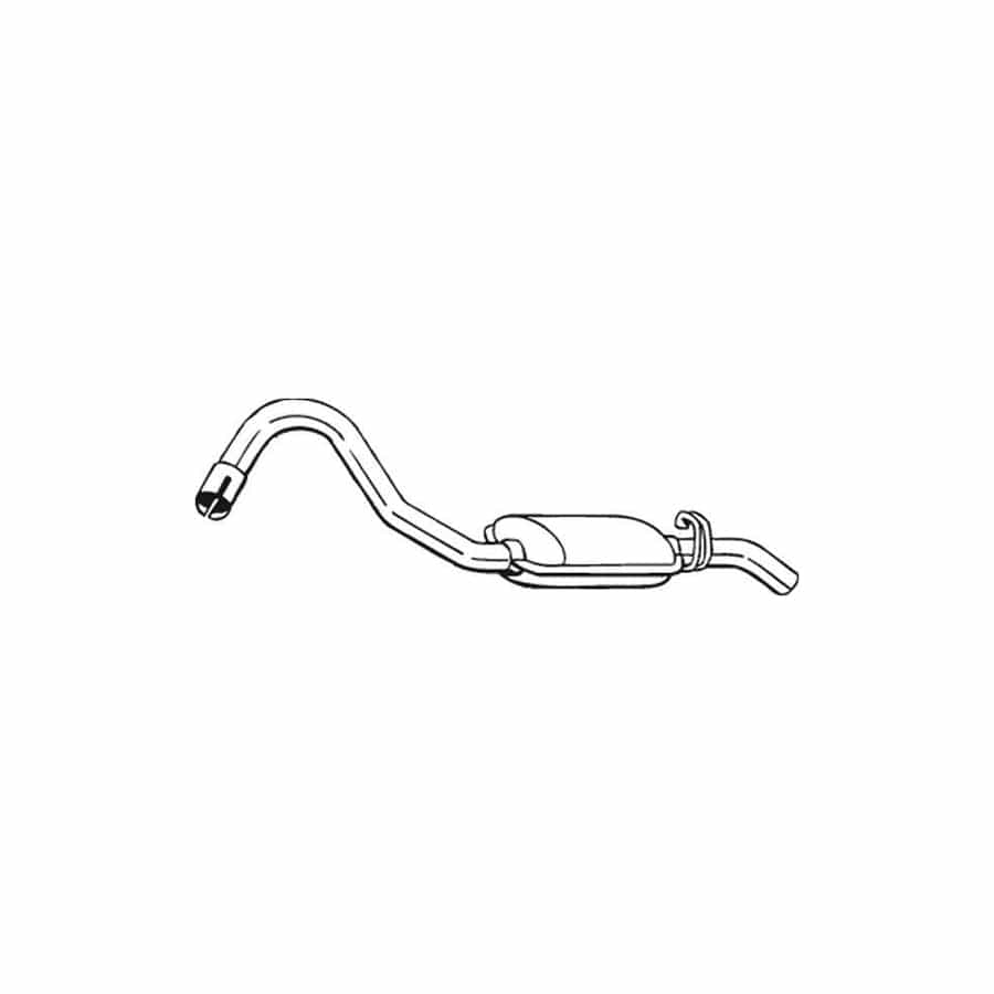 Bosal 185-855 Rear Silencer for Opel Kadett