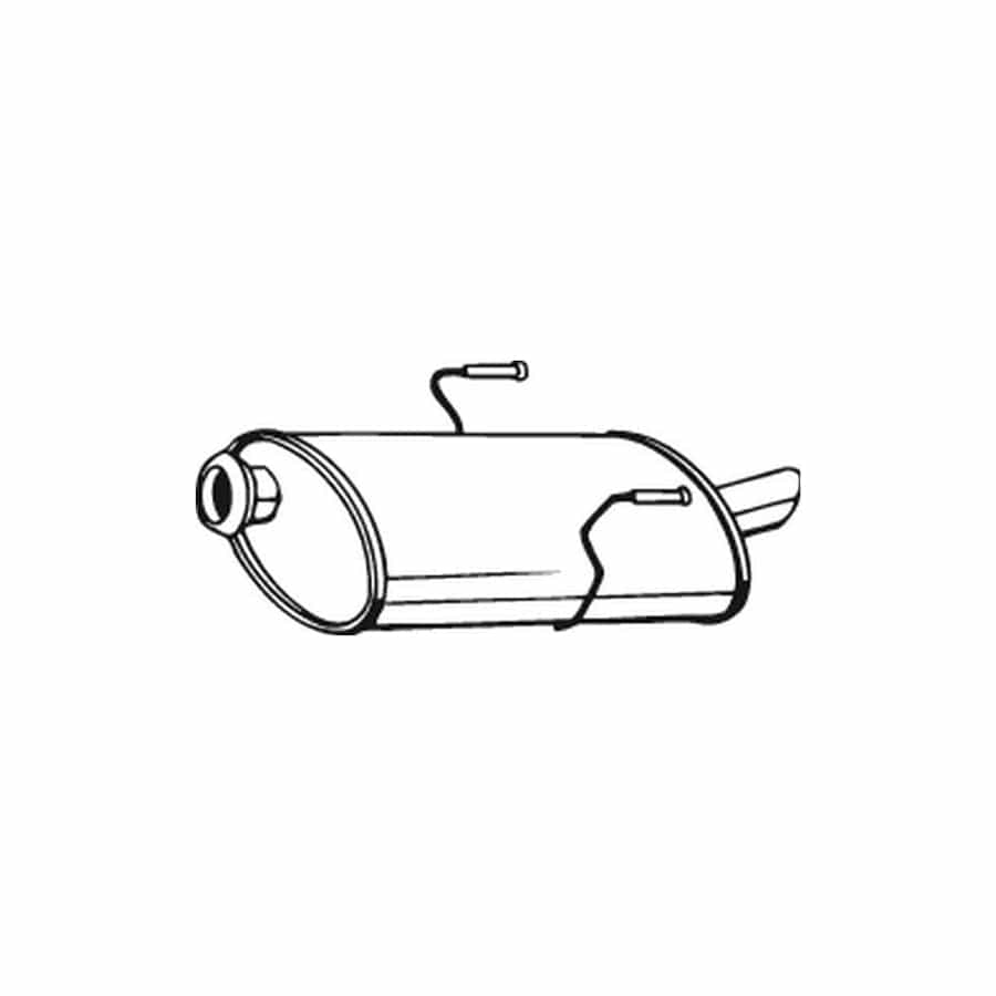 Bosal 190-275 Rear Silencer for Peugeot 406 Saloon