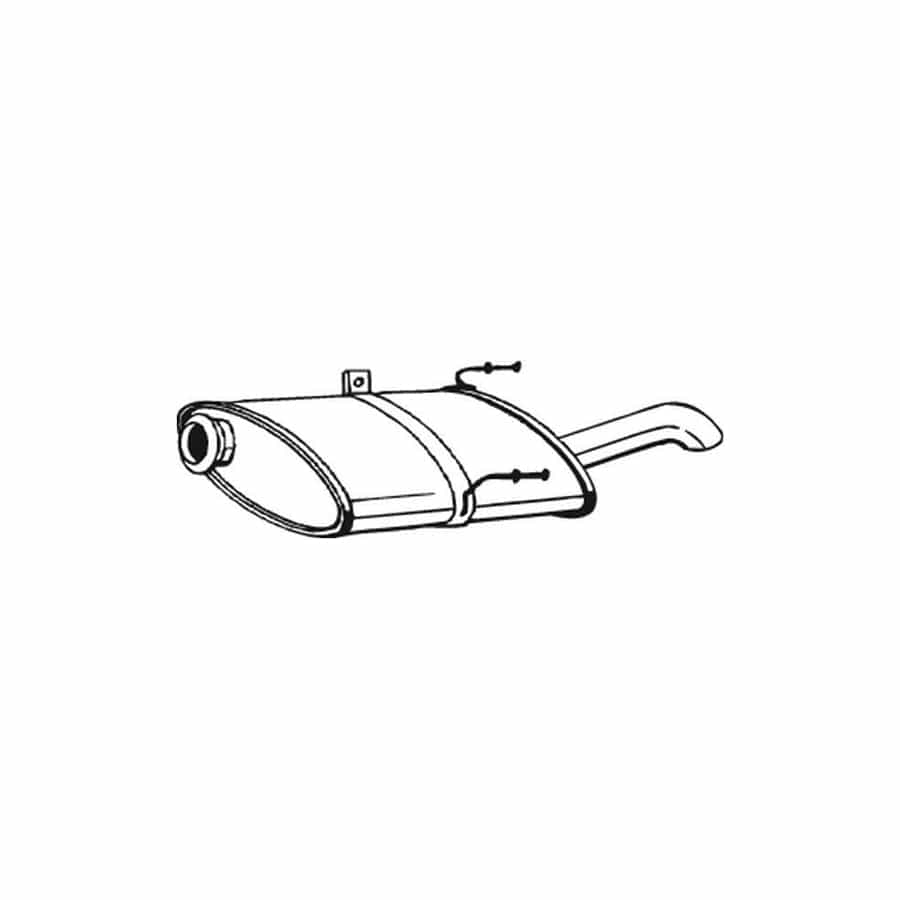 Bosal 190-295 Rear Silencer for Peugeot 406 Estate