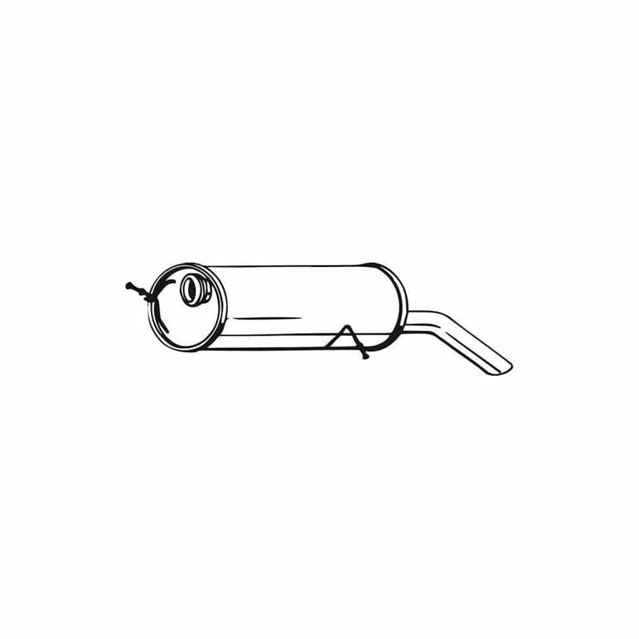 Bosal 190-511 Rear Silencer for Peugeot 307 Hatchback (3A/C)