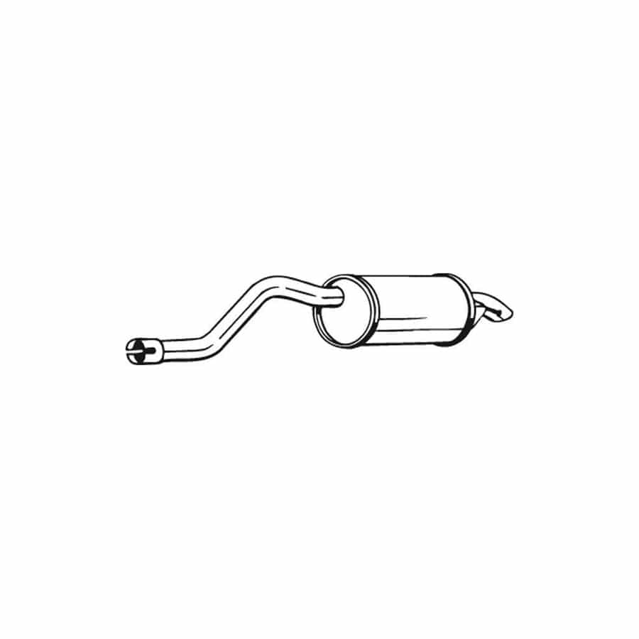 Bosal 190-879 Middle Silencer for Peugeot 605 Saloon
