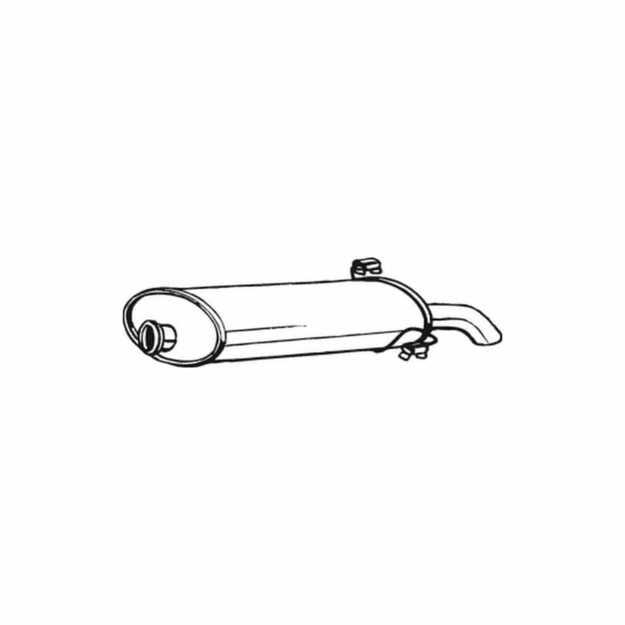 Bosal 190-939 Rear Silencer for Peugeot 306