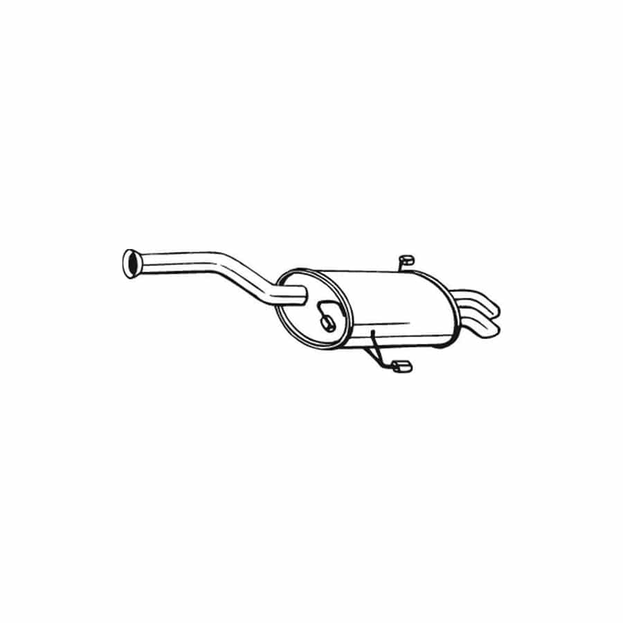 Bosal 190-953 Rear Silencer for Peugeot 607 Saloon