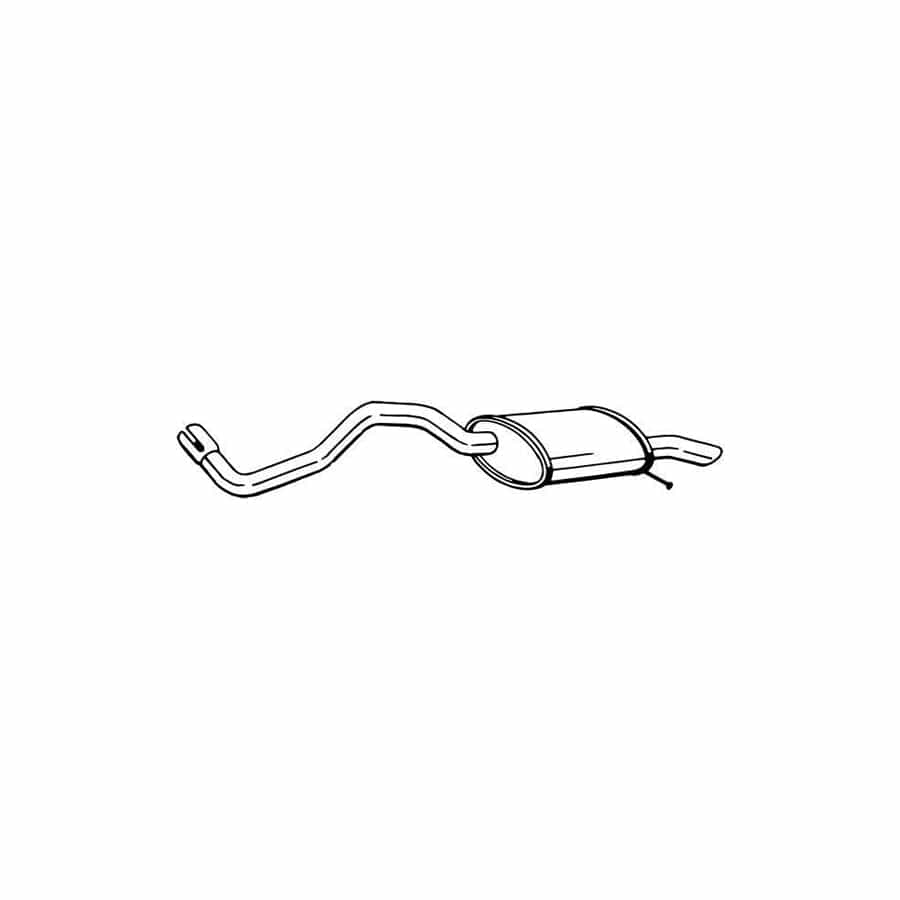 Bosal 200-097 Rear Silencer
