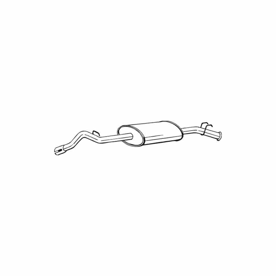 Bosal 200-107 Rear Silencer for Renault 11
