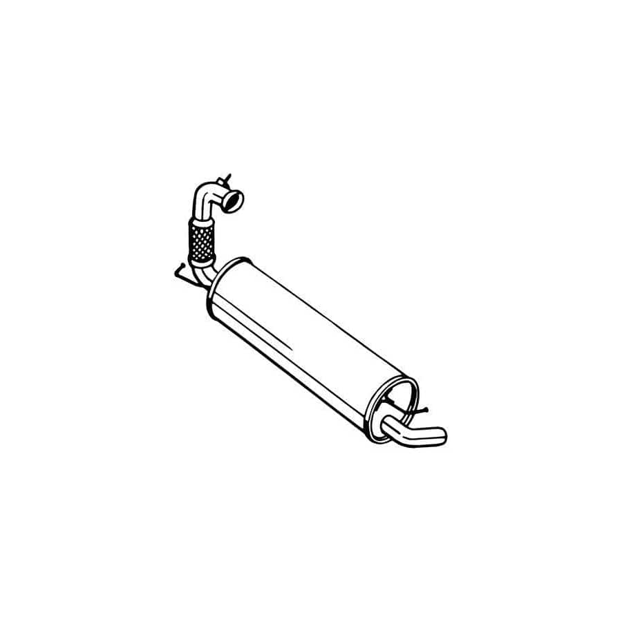 Bosal 200-143 Rear Silencer
