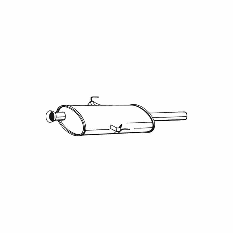 Bosal 200-159 Middle Silencer for Renault Espace III (Je)