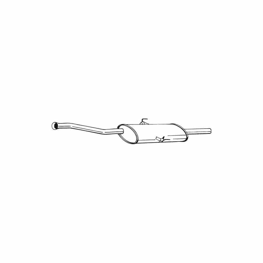 Bosal 200-163 Middle Silencer for Renault Espace III (Je)