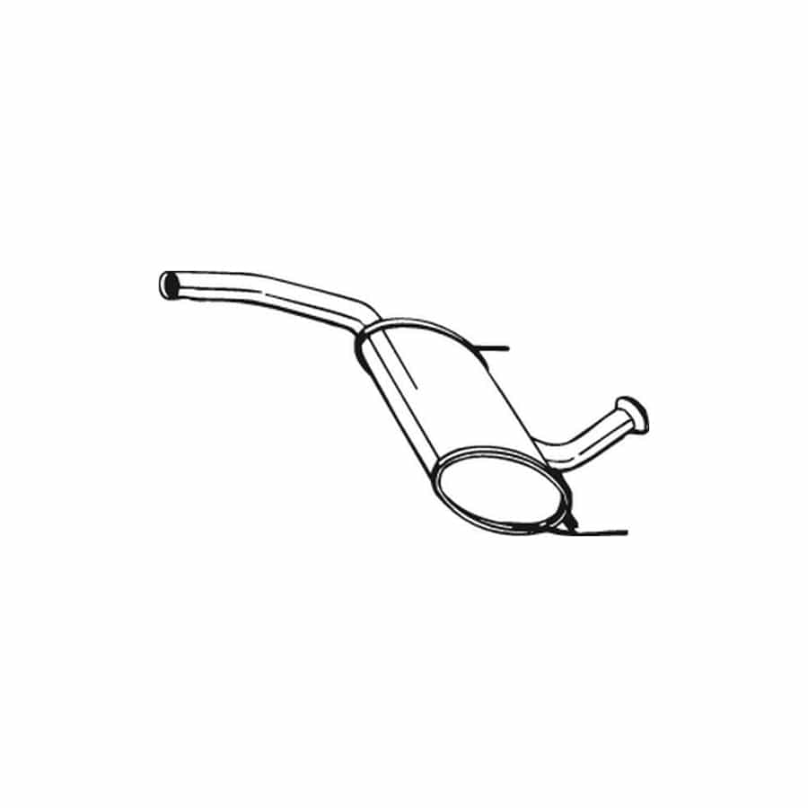 Bosal 200-221 Middle Silencer for Renault Laguna