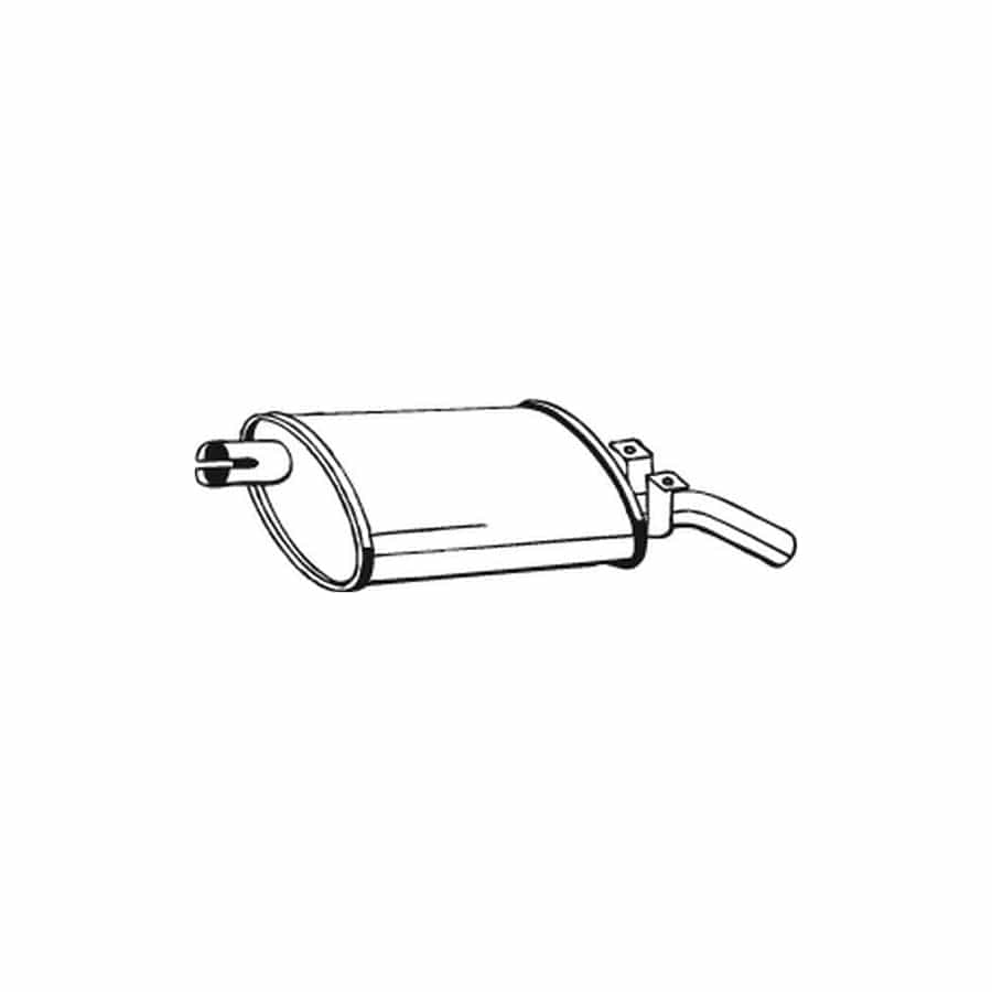 Bosal 200-953 Rear Silencer for Renault 5 Hatchback