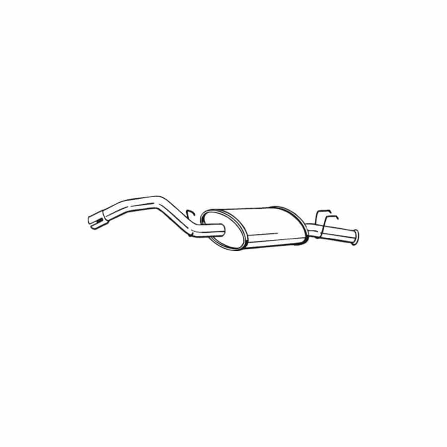 Bosal 200-977 Rear Silencer for Renault 11