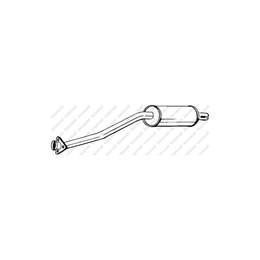 Bosal 211-369 Rear Silencer for Land Rover 110/127 (Ldh)