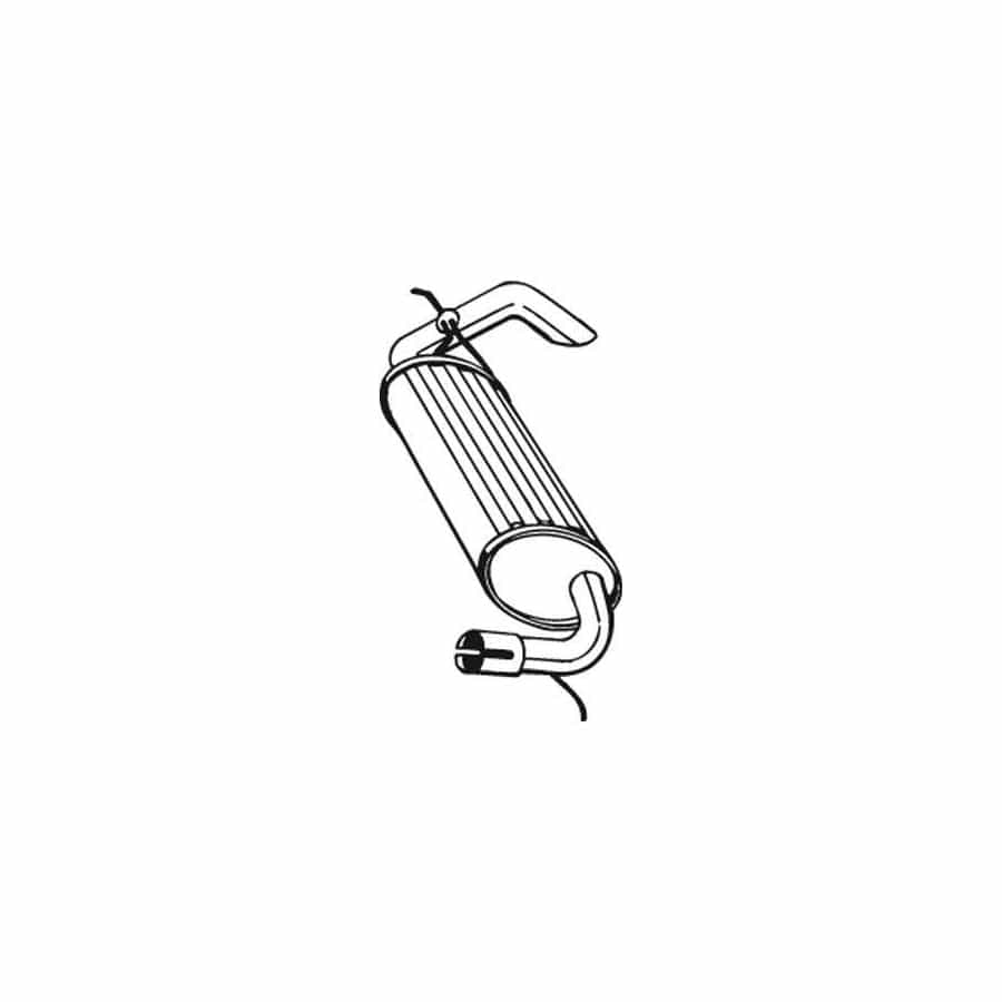 Bosal 211-393 Rear Silencer for Land Rover Freelander