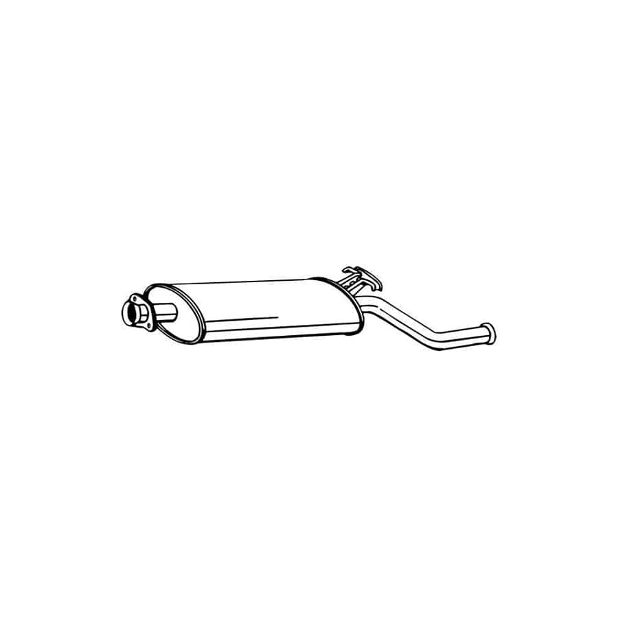 Bosal 215-211 Rear Silencer for Saab 9000