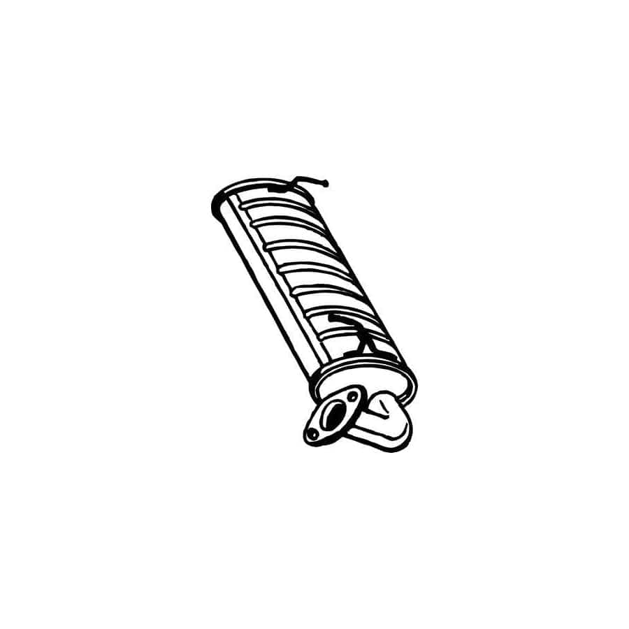 Bosal 219-095 Rear Silencer for Suzuki Jimny