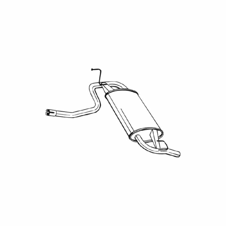 Bosal 219-133 Rear Silencer for Suzuki Baleno I Hatchback (Eg)