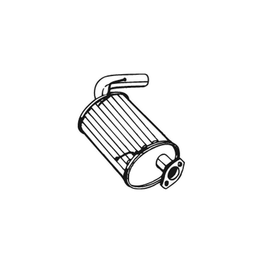 Bosal 219-165 Rear Silencer for Suzuki Jimny