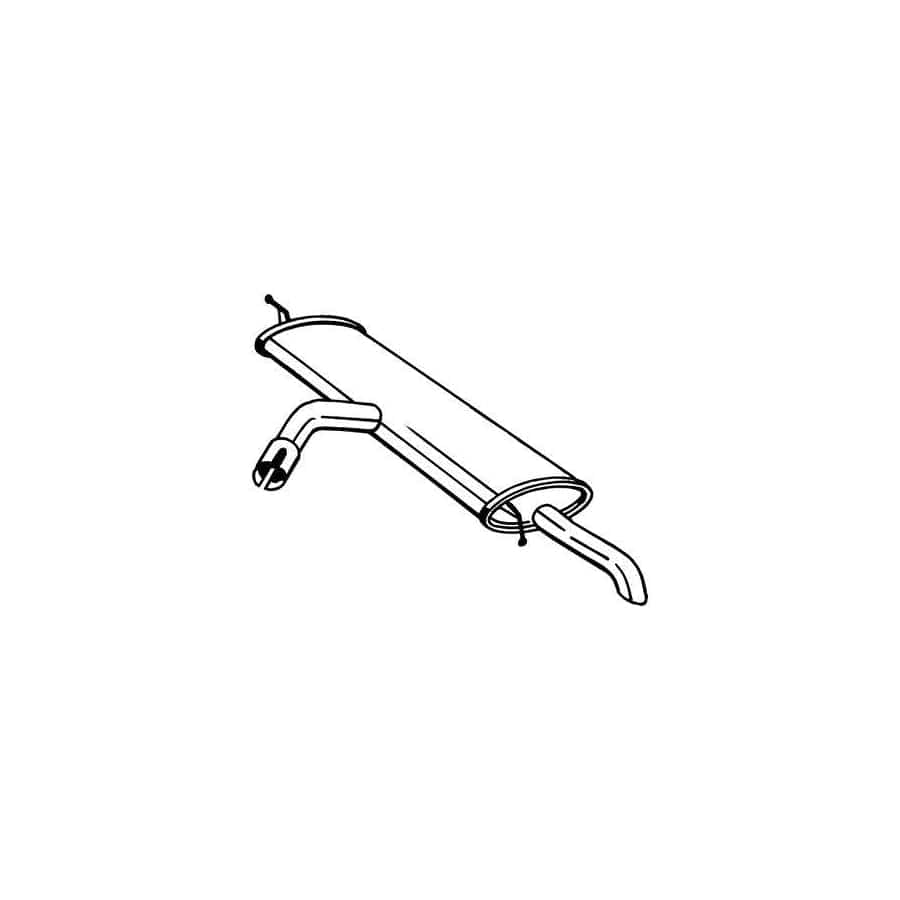 Bosal 220-045 Rear Silencer