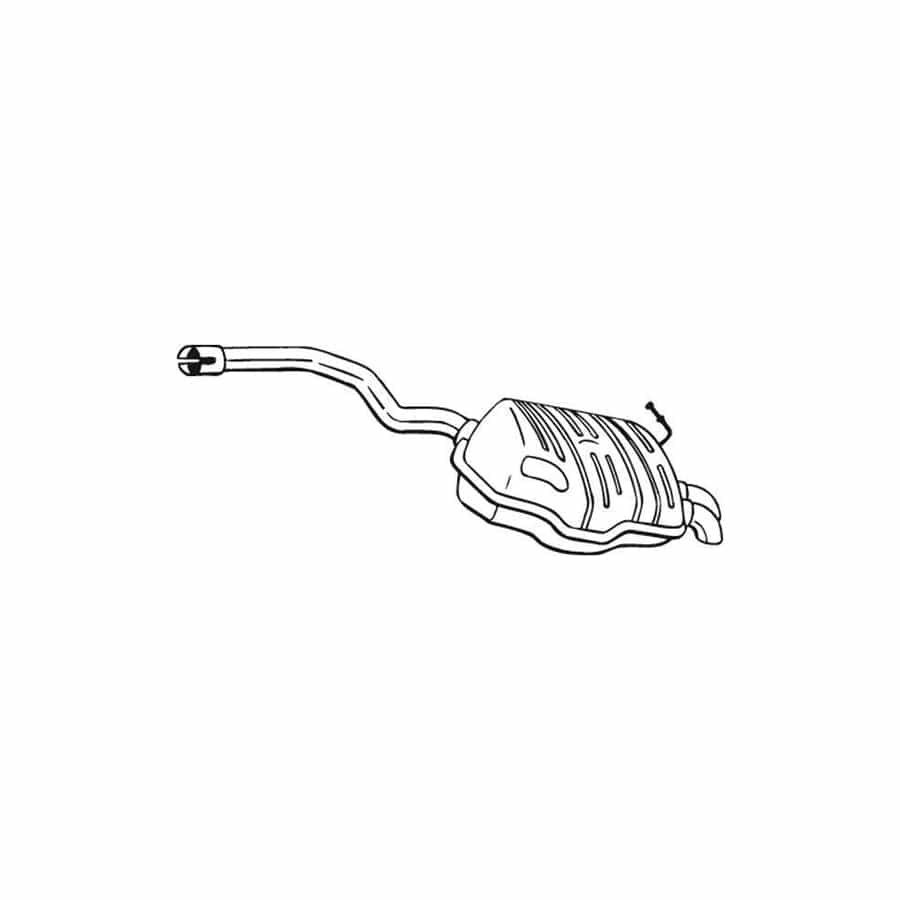 Bosal 220-469 Rear Silencer for Skoda Octavia