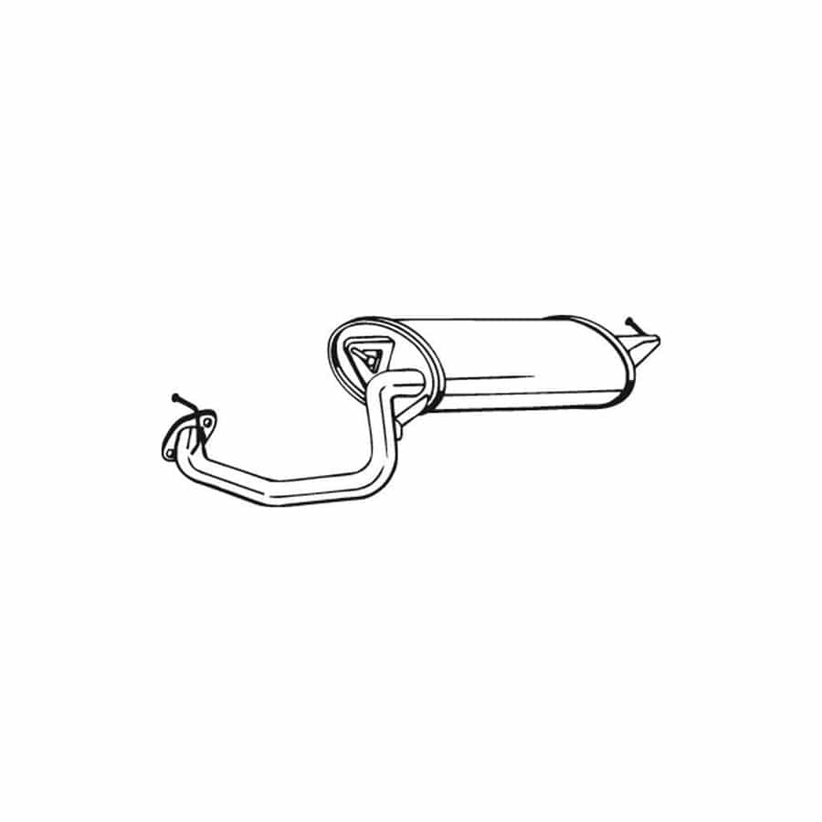 Bosal 228-151 Rear Silencer for Toyota Avensis