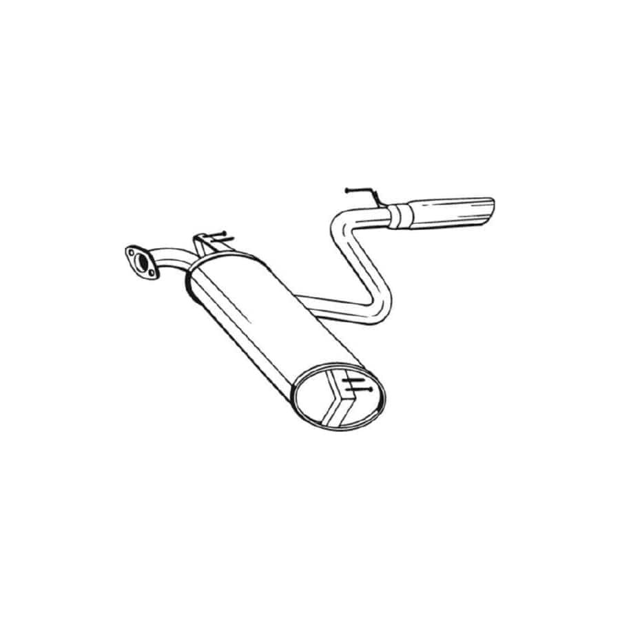 Bosal 228-469 Rear Silencer for Toyota Celica VII Coupe (T230)